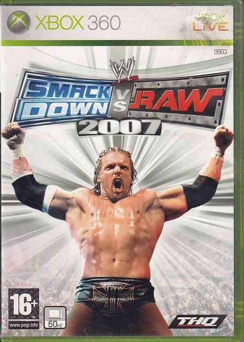 Smackdown vs Raw 2007 - XBOX Live - XBOX 360 (B Grade) (Genbrug)